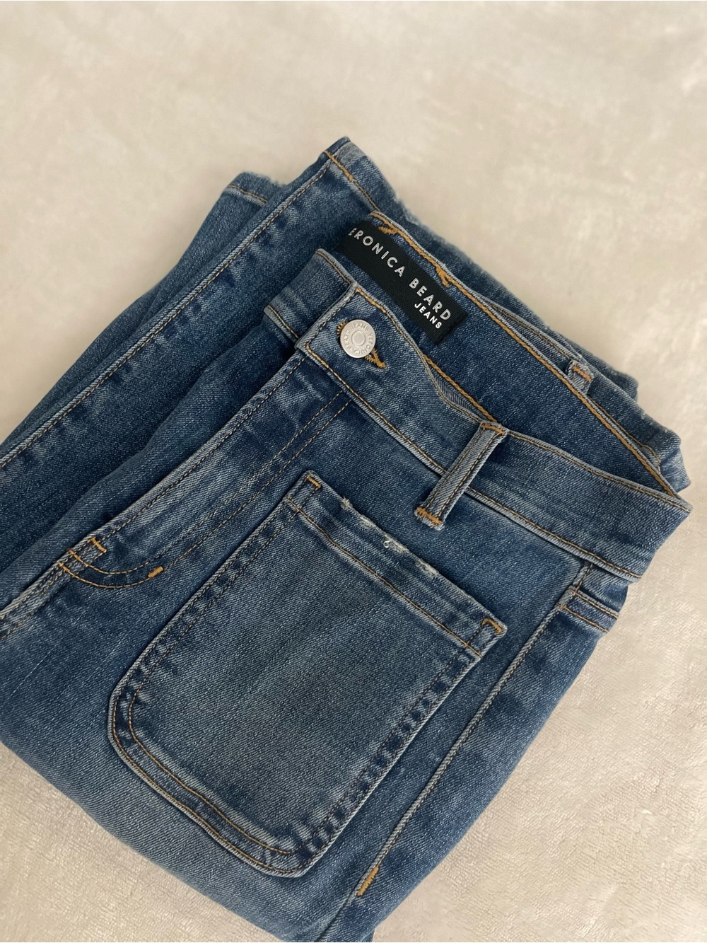 Veronica Beard- Women's Blue Denim Jeans - Picture 1 of 10